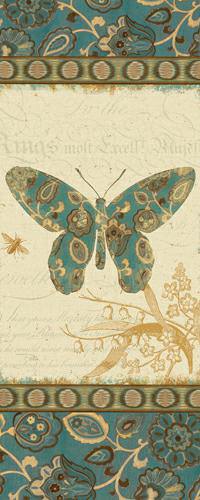 Natures Pattern II in Blue von Alain Pelletier