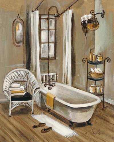 French Bath II von Silvia Vassileva