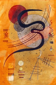 Launelinie von Wassily Kandinsky