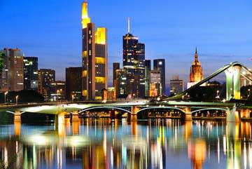Skyline, Frankfurt am Main von Gianluca Santoni