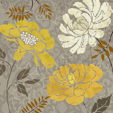 Morning Tones Gold I von Daphne Brissonnet
