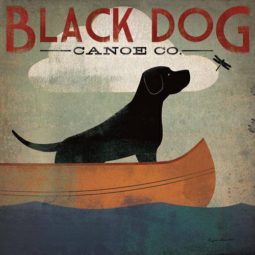 Black Dog Canoe von Ryan Fowler