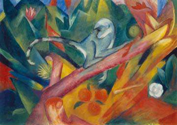 Das Äffchen von Franz Marc