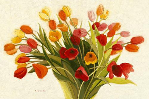 Spring Tulips von Shirley Novak