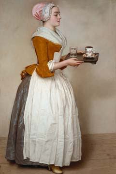 Das Schokoladenmädchen von Jean Etienne Liotard