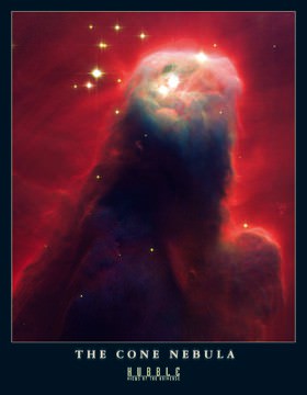 The Cone Nebula von Hubble-Nasa