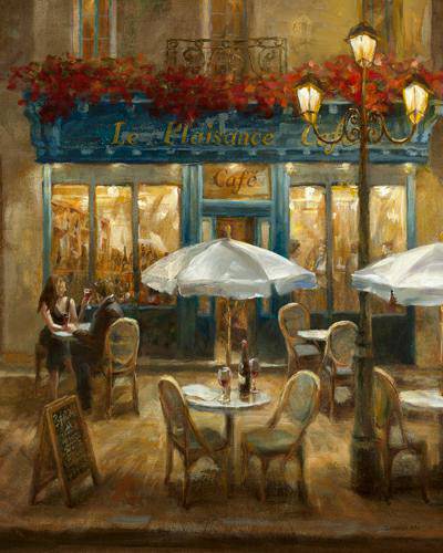 Paris Cafe I Crop von Danhui Nai