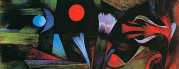 Landschaft bei Vollmond von Paul Klee