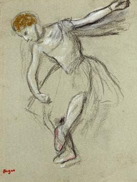 Tänzerin im Profil von Edgar Degas