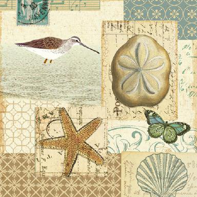 Coastal Collage III von Alain Pelletier