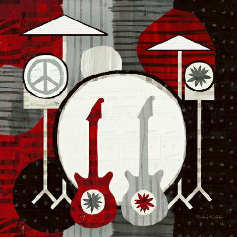 Rock en Roll Drums von Michael Mullan