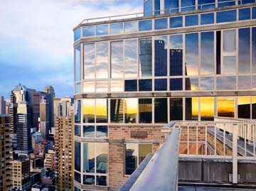 NYC Penthouse Reflections von Michael Schuh