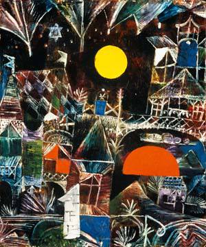 Mondaufgang - Sonnenuntergang von Paul Klee