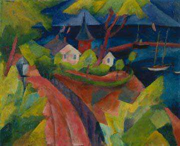 Wieck bei Greifswald von Paul Adolf Seehaus