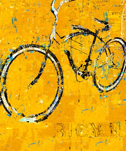 Gold Bike von Daryl Thetford