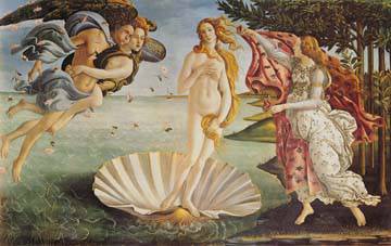 La nascita di Venere von Sandro Botticelli