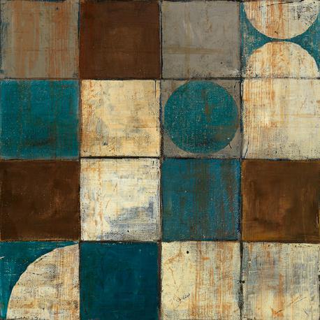 Tango Detail II - Blue Brown von Mike Schick