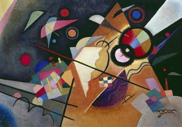 Gelbe Spitze von Wassily Kandinsky