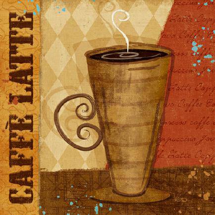 Jazzy Coffee III von Veronique Charron