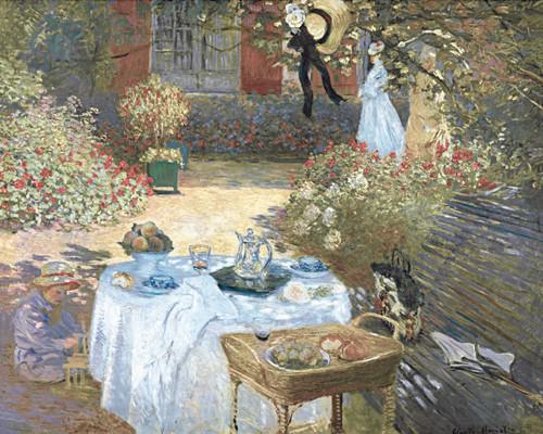 Le Dejeuner 1872 von Claude Monet