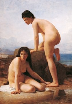The Bathers von William Bouguereau