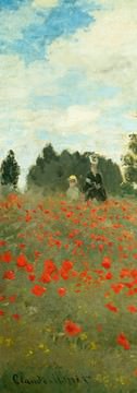 Mohnfeld bei Argenteuil (Detail) von Claude Monet