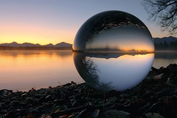 Morgens am Staffelsee von Gerhard Rossmeissl