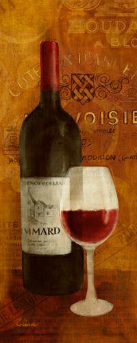 Vin Rouge Panel II von Albena Hristova