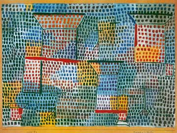 Kreuze und Säulen von Paul Klee