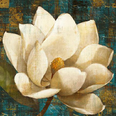Magnolia Blossom Turquoise von Albena Hristova