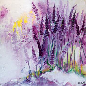 Lavendel II von Petra Rüther