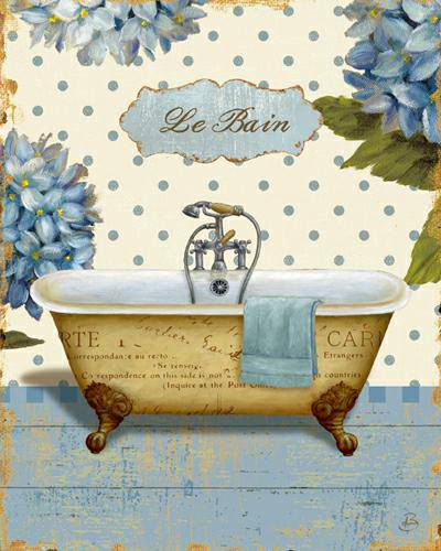 Thinking of You Bath I von Daphne Brissonnet
