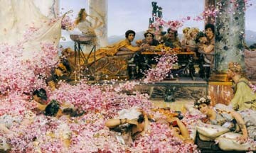 Die Rosen des Elagabalus von Sir Lawrence Alma-Tadema
