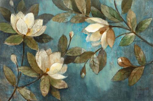 Floating Magnolias von Albena Hristova