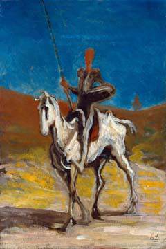 Don Quixote von Honoré Daumier