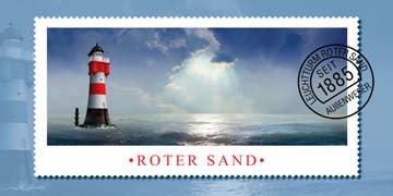Roter Sand II von Gh. Baridpourreza