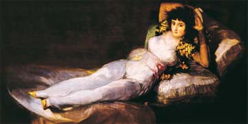 Die bekleidete Maja von Francisco De Goya