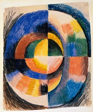 Farbenkreis II von August Macke