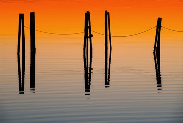 Horizont und Licht IV von Gerhard Rossmeissl