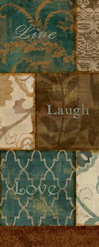 Live laugh Love von Alain Pelletier