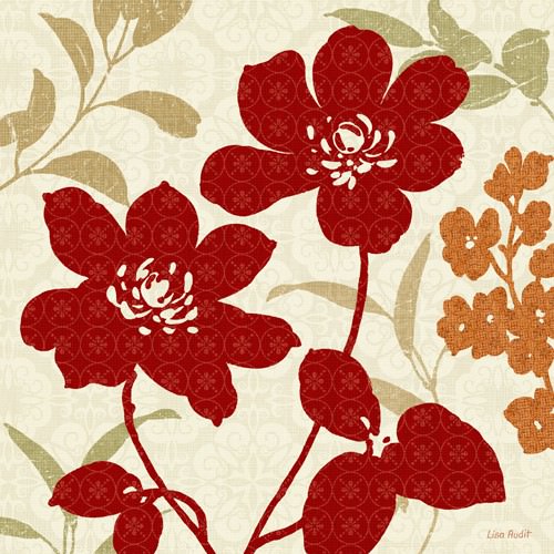 Floral Shadows I von Lisa Audit