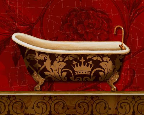 Royal Red Bath II von Lisa Audit