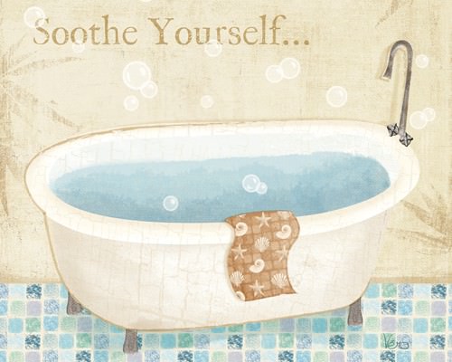 Mosaic Bath I von Veronique Charron