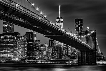 New York Skyline at Night von Toby Seifinger
