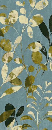 Leaves on Blue II von Wild Apple Portfolio