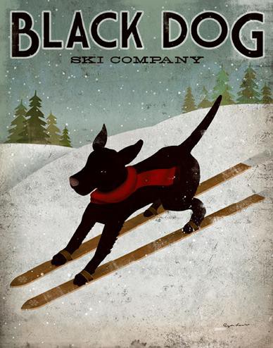 Black Dog Ski von Ryan Fowler