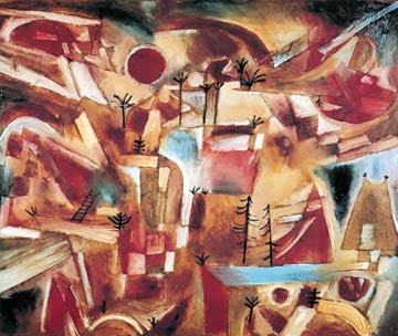 Felsenlandschaft von Paul Klee