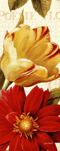 Poesie Florale Panel II von Lisa Audit