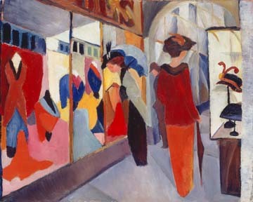 Modegeschäft von August Macke