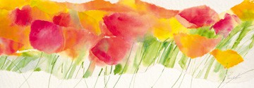 Poppy ribbon yellow von Marta Peuckert